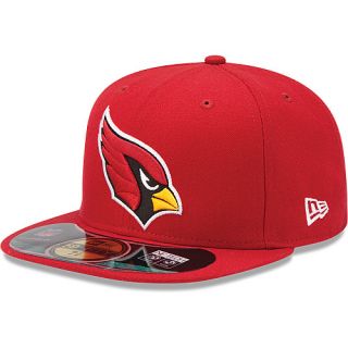 NEW ERA Mens Arizona Cardinals Official On Field 59FIFTY Fitted Hat   Size 7.