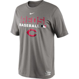 NIKE Mens Cincinnati Reds AC Dri FIT Legend Team Issue Short Sleeve T Shirt  