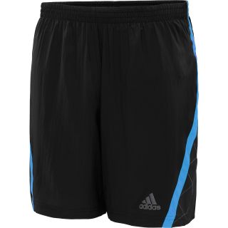 adidas Mens Supernova 7 Running Shorts   Size 2xl, Black/solar Blue