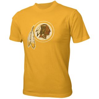 NFL Team Apparel Youth Washington Redskins Distressed Team Logo Short Sleeve T 