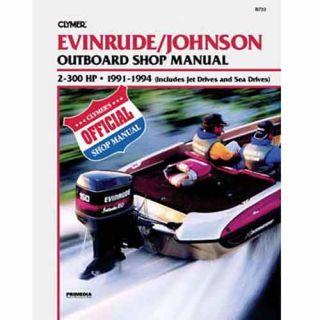 Clymer Evinrude/Johnson Outboard Shop Manual 2 300 HP (1219733)