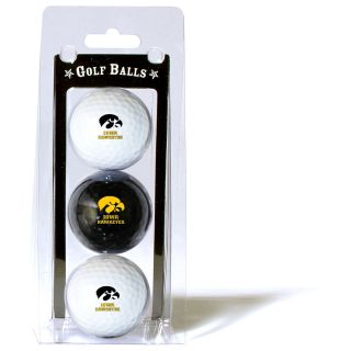 Team Golf University of Iowa Hawkeyes 3 Ball Pack (637556215055)