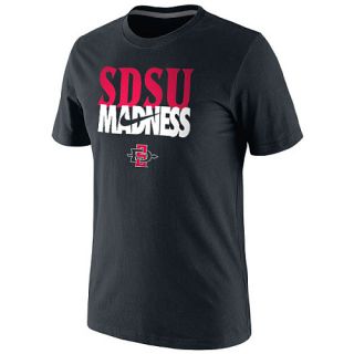 NIKE Mens San Diego State Aztecs SDSU Madness Classic Short Sleeve T Shirt  