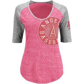 MAJESTIC ATHLETIC Womens Los Angeles Angels Of Anaheim League Excellence T 