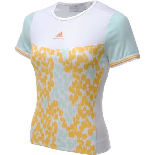 adidas Womens Stella McCartney Barricade Tennis Short Sleeve T Shirt   Size