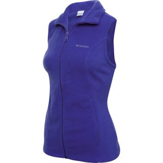 COLUMBIA Womens Benton Springs Fleece Vest   Size Medium, Hyper Purple