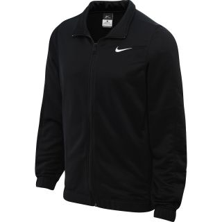NIKE Mens League Knit Basketball Jacket   Size Medium, Black/platinum