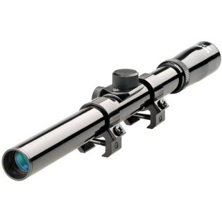 Tasco Rimfire Series Riflescope   Size 4x15mm Crosshair Clam (RF4X15D)