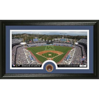 The Highland Mint Los Angeles Dodgers Infield Dirt Coin Panoramic Photo Mint