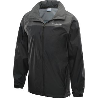 COLUMBIA Mens Glennaker Lake Rain Jacket   Size 2xl, Black/grill