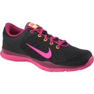NIKE Womens Flex Trainer 3 Cross Training Shoes   Size 9, Black/pink