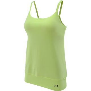 UNDER ARMOUR Womens Essential Banded Tank   Size Large, X ray/pewter