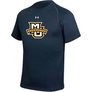 UNDER ARMOUR Youth Marquette Golden Eagles Tech T Shirt   Size Medium, Navy