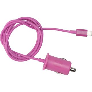 iHOME Smart Charge Car Charger, Pink