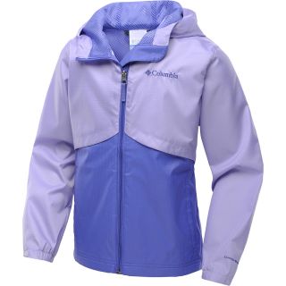 COLUMBIA Girls Windy Explorer Jacket   Size Medium, Whitened Violet