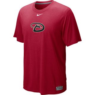 NIKE Mens Arizona Diamondbacks AC Dri Fit Logo Legend Short Sleeve T Shirt  