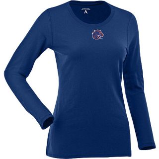 Antigua Boise State Broncos Womens Relax Longsleeve Shirt   Size Medium,