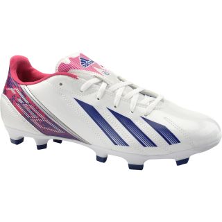 adidas Womens F10 TRX FG Low Soccer Cleats   Size 7.5, White/pink