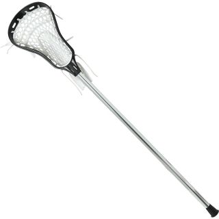 Brine Mens Edge Lacrosse Complete Stick, Black