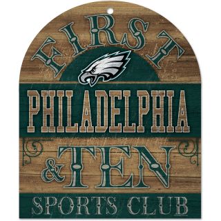 Wincraft Philadelphia Eagles 10X11 Club Wood Sign (91178010)