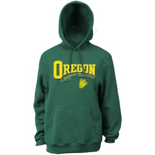 Classic Mens Oregon Ducks Hooded Sweatshirt   Dark Green   Size XXL/2XL,