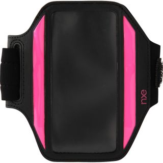 NXE ActiveBand Protective Sport Armband, Black/pink