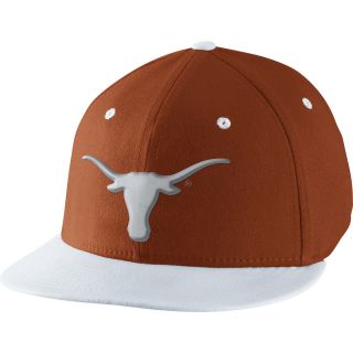 NIKE Mens Texas Longhorns Players Nike True Swoosh Flex Cap, Dk.orange