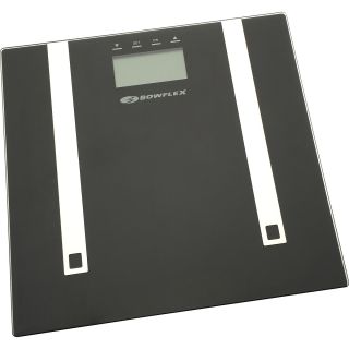 BOWFLEX Glass Body Fat Scale, Black