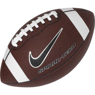 NIKE Youth Spiral Tech 3.0 Football   Pee Wee, Brown/white