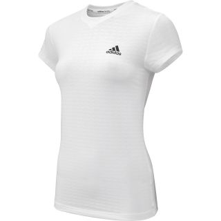adidas Womens Sequencials Engineered Short Sleeve Tennis T Shirt   Size Large,
