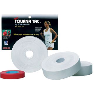 Unique Tourna Tac White Grip 30 Pack   Size 30 Pack, White (TG 2 30XLW)