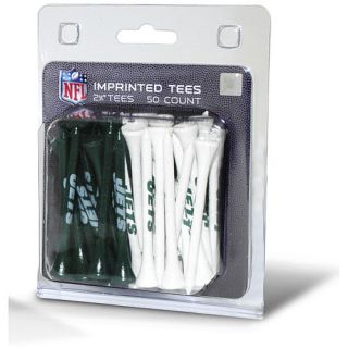 Team Golf New York Jets 50 Count Imprinted Tee Pack (637556320551)