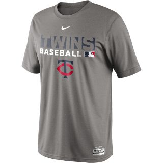 NIKE Mens Minnesota Twins AC Dri FIT Legend Team Issue Short Sleeve T Shirt  