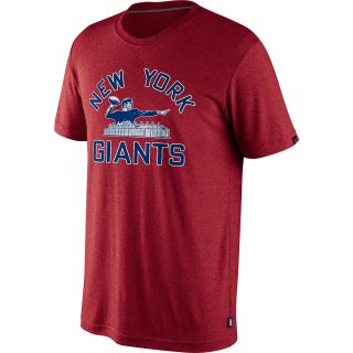 NIKE Mens New York Giants Retro Short Sleeve T Shirt   Size Small, Gym