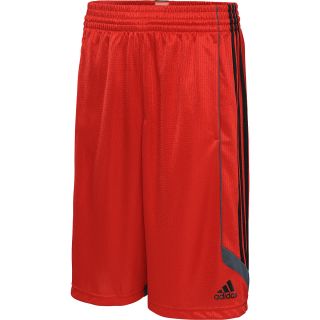 adidas Mens All City Basketball Shorts   Size Xl, White/navy