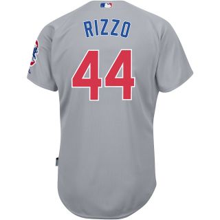Majestic Mens Chicago Cubs Anthony Rizzo Authentic Road Cool Base Jersey  