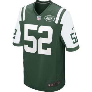 NIKE Mens New York Jets David Harris Game Team Color Jersey   Size Small,