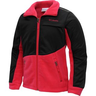 COLUMBIA Girls Benton Springs Overlay Fleece Jacket   Size XS/Extra Small,