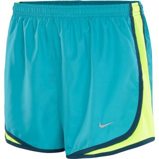 NIKE Womens Tempo Running Shorts   Size Small, Turbo Green/volt