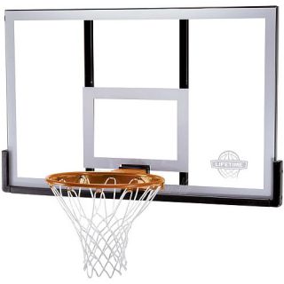 Lifetime 79910 Shatter Guard 50 Inch Basketball Backboard & Rim Combo (79910)