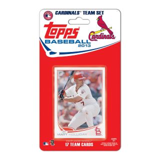 Topps 2013 St. Louis Cardinals Official Team Baseball Card Set of 17 Cards