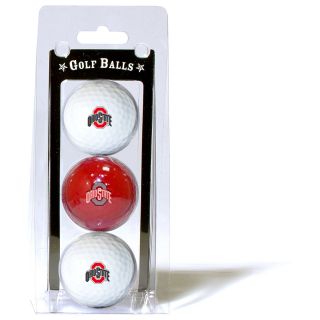 Team Golf Ohio State University Buckeyes 3 Ball Pack (637556228055)