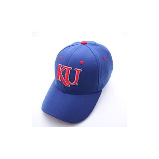 ZEPHYR Mens Kansas Jayhawks Z Fit KU Logo Stretch Fit Cap   Size M/l, Royal