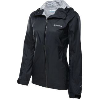 COLUMBIA Womens EvaPOURation Jacket   Size Medium, Black