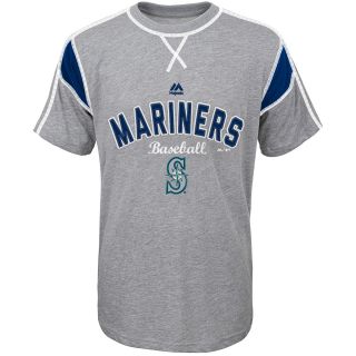 MAJESTIC ATHLETIC Youth Seattle Mariners Short Stop Short Sleeve T Shirt   Size