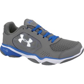 UNDER ARMOUR Mens Strive IV Training Shoes   Size 10.5, Grey/royal