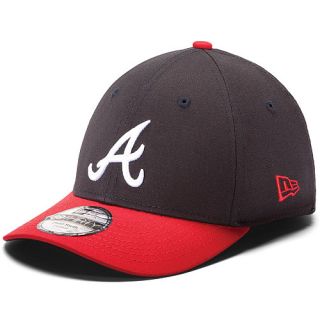 NEW ERA Youth Atlanta Braves Tie Breaker 39THIRTY Structured Stretch Fit Cap  