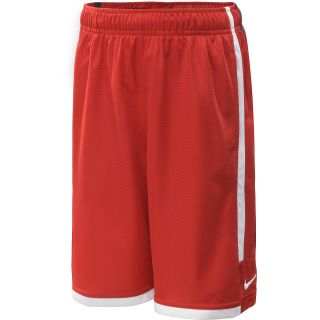 NIKE Boys Triple Double Basketball Shorts   Size Small, Gym Red/white/black