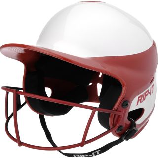 RIP IT Adult Vision Pro Fastpitch Softball Batting Helmet   Size Adult, Scarlet