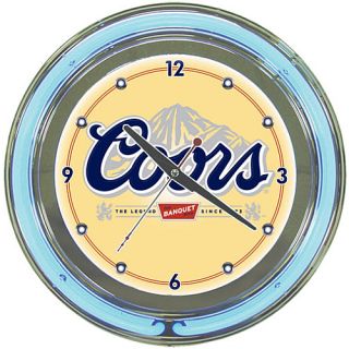 Coors Banquet 14 Neon Wall Clock (CO1400)